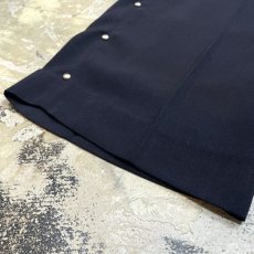 画像8: SIDE STUDS DECORATIVE NAVY COLOR SLACKS / W30 (8)