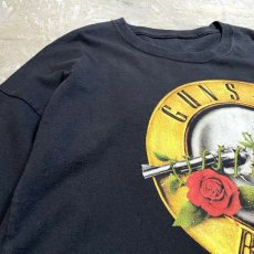 画像3: "GUNS 'N' ROSES" LOGO FRONT PRINTED S/S TEE / Mens XXL (3)