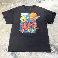 画像1: "SPONGEBOB KRABBY PATTY" MOVIE S/S TEE / Mens XL (1)