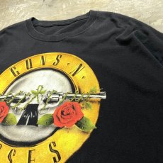 画像4: "GUNS 'N' ROSES" LOGO FRONT PRINTED S/S TEE / Mens XXL (4)