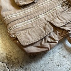 画像3: BEIGE COLOR 16 POCKET DESIGN FISHING VEST / Ladies M(L) (3)