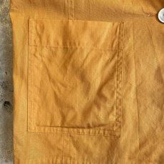 画像11: ORANGE COLOR DOUBLE POCKET DESIGN OVER JACKET / Ladies L (11)