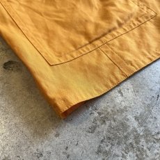 画像3: ORANGE COLOR DOUBLE POCKET DESIGN OVER JACKET / Ladies L (3)