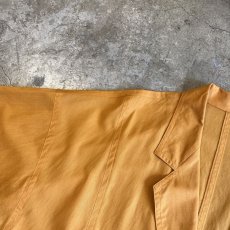 画像9: ORANGE COLOR DOUBLE POCKET DESIGN OVER JACKET / Ladies L (9)