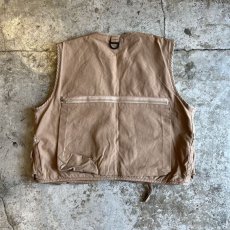 画像2: BEIGE COLOR 16 POCKET DESIGN FISHING VEST / Ladies M(L) (2)