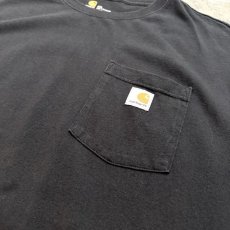 画像4: 【CARHARTT】BLACK COLOR OVER SILHOUETTE N/S TEE / Mens 2XL (4)