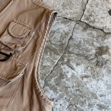 画像5: BEIGE COLOR 16 POCKET DESIGN FISHING VEST / Ladies M(L) (5)