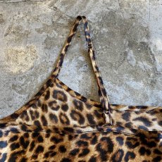 画像9: LEOPARD PATTERN LUSTER DESIGN CAMISOLE / Ladies S(M) (9)