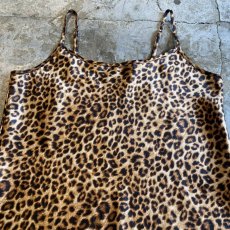 画像6: LEOPARD PATTERN LUSTER DESIGN CAMISOLE / Ladies S(M) (6)