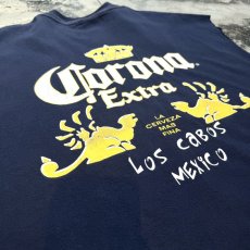 画像9: "CORONA EXTRA" CUT OFF N/S TOPS / Mens XXL (9)