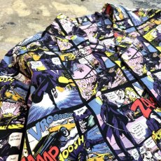 画像3: AMERICAN COMICS PATTERN L/S SHIRT / Mens L (3)