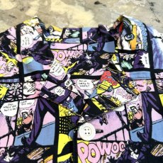 画像10: AMERICAN COMICS PATTERN L/S SHIRT / Mens L (10)