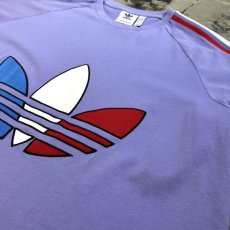 画像4: 【adidas】TRICOLOR TREFOIL S/S TEE / Mens L (4)