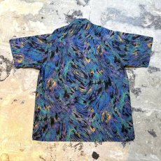 画像2: ARTISTIC GRAPHIC PATTERN S/S SHIRT / Mens L (2)