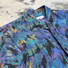 画像3: ARTISTIC GRAPHIC PATTERN S/S SHIRT / Mens L (3)