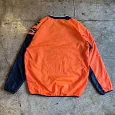 画像2:  【UMBRO】BI COLOR FRONT EMBROIDERY DESIGN L/S GAME TOPS / Ladies L  (2)