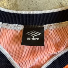 画像12:  【UMBRO】BI COLOR FRONT EMBROIDERY DESIGN L/S GAME TOPS / Ladies L  (12)