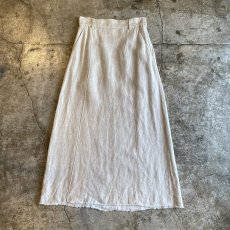 画像1: NATURAL COLOR A LINE DESIGN SKIRT / W28 (1)