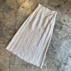 画像4: NATURAL COLOR A LINE DESIGN SKIRT / W28 (4)