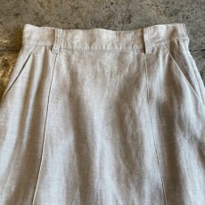 画像6: NATURAL COLOR A LINE DESIGN SKIRT / W28 (6)