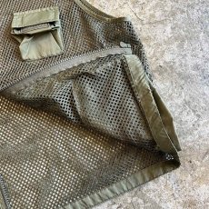 画像6: 6 POCKET DESIGN MESH FISHING VEST / Ladies L (6)