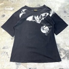 画像1: BOTH SIDE VARIOUS BATS PRINTED S/S TEE / Mens M (1)