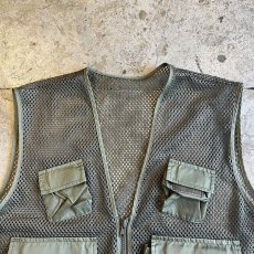 画像10: 6 POCKET DESIGN MESH FISHING VEST / Ladies L (10)