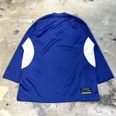 画像2: COLOR SWITCHED GAME L/S MESH TOPS / Mens XS(L) (2)