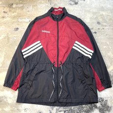 画像1: 【adidas】COLOR SWITCHED ZIP UP NYLON JACKET / Mens L(XL) (1)