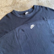 画像3: 【NIKE】POINT LOGO MESH DESIGN S/S TOPS / Ladies M (3)