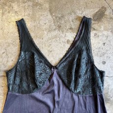 画像6: COLOR LACE DESIGN LONG LINGERIE  / Ladies M  (6)