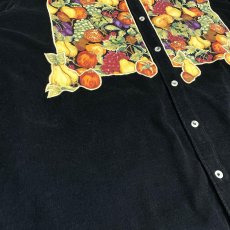 画像5: FRUITS PATTERN SWITCHED & PATCHED CORDUROY L/S SHIRT / Mens L (5)