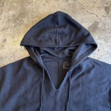 画像9: 【NIKE】BLACK COLOR V NECK DESIGN SWEAT HOODIE / Ladies L(M) (9)