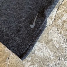 画像6: 【NIKE】BLACK COLOR V NECK DESIGN SWEAT HOODIE / Ladies L(M) (6)