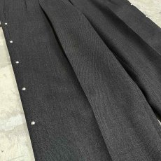 画像5: SIDE STUDS DECORATIVE GRAY COLOR SLACKS / W30 (5)