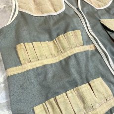 画像5: OLD COLOR SWITCHED HUNTING VEST / Mens L (5)