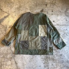 画像2: 【Wiz&Witch】"UNITED" PATCHWORK MILITARY L/S TOPS / OS (2)