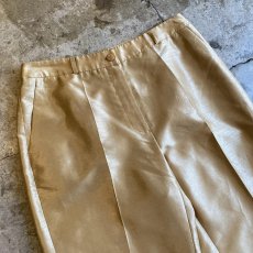 画像3: COLOR LUSTER DESIGN SLACKS PANTS / W30 (3)