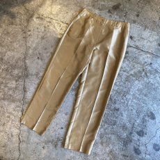 画像4: COLOR LUSTER DESIGN SLACKS PANTS / W30 (4)