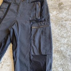 画像7: 8POCKET CARGO DESIGN SIDE MESH PANTS / W30 (7)