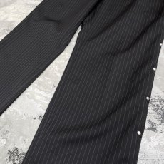 画像6: SIDE STUDS DECORATIVE STRIPE PATTERN SLACKS / W30 (6)