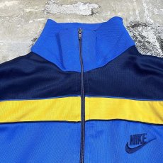 画像10: OLD【NIKE】COLOR SWITCHED HI NECK TRACK JACKET / Mens L (10)