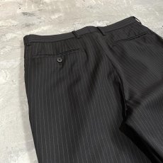 画像9: SIDE STUDS DECORATIVE STRIPE PATTERN SLACKS / W30 (9)