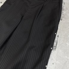 画像4: SIDE STUDS DECORATIVE STRIPE PATTERN SLACKS / W30 (4)