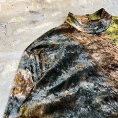 画像3: GRADATION COLOR HI NECK VELOUR L/S TOPS / Mens L (3)