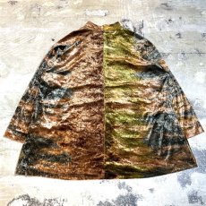 画像2: GRADATION COLOR HI NECK VELOUR L/S TOPS / Mens L (2)