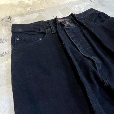 画像3: 【Wiz&Witch】"UNITED" TWINS WIDE DENIM PANTS / W31 (3)