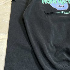 画像5: 80's "HARD ROCK CAFE" PRINTED DAMAGE SWEAT / Mens XL / MADE IN USA (5)