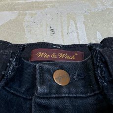 画像10: 【Wiz&Witch】"UNITED" TWINS WIDE DENIM PANTS / W31 (10)