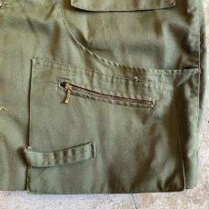 画像10: OLD DESIGN KHAKI COLOR HUNTING VEST / Ladies L (10)